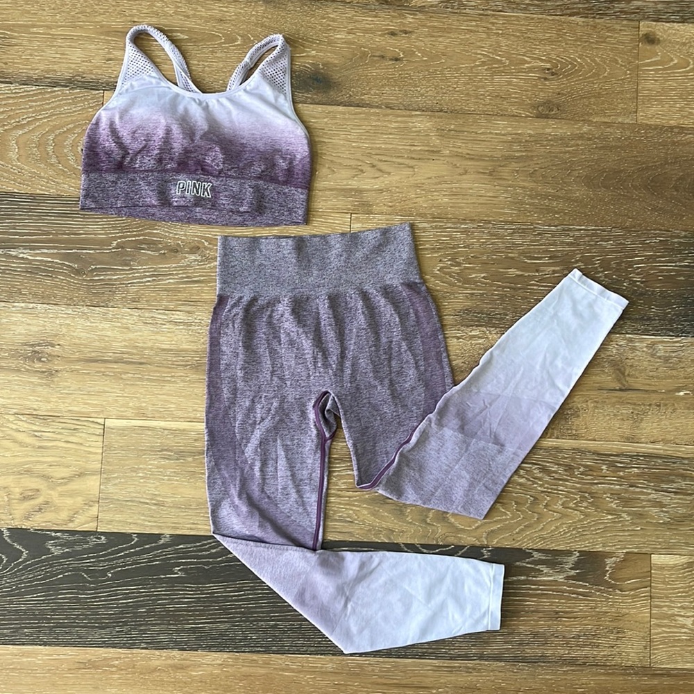 Victorias Secret PINK Active Seamless outfit - Sports bra & Leggings
